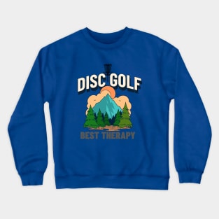 Discgolf Best Therapy Crewneck Sweatshirt